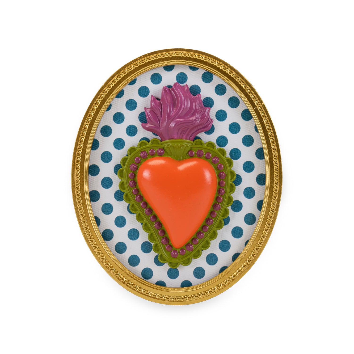 CORNICE OVALE C/CUORE