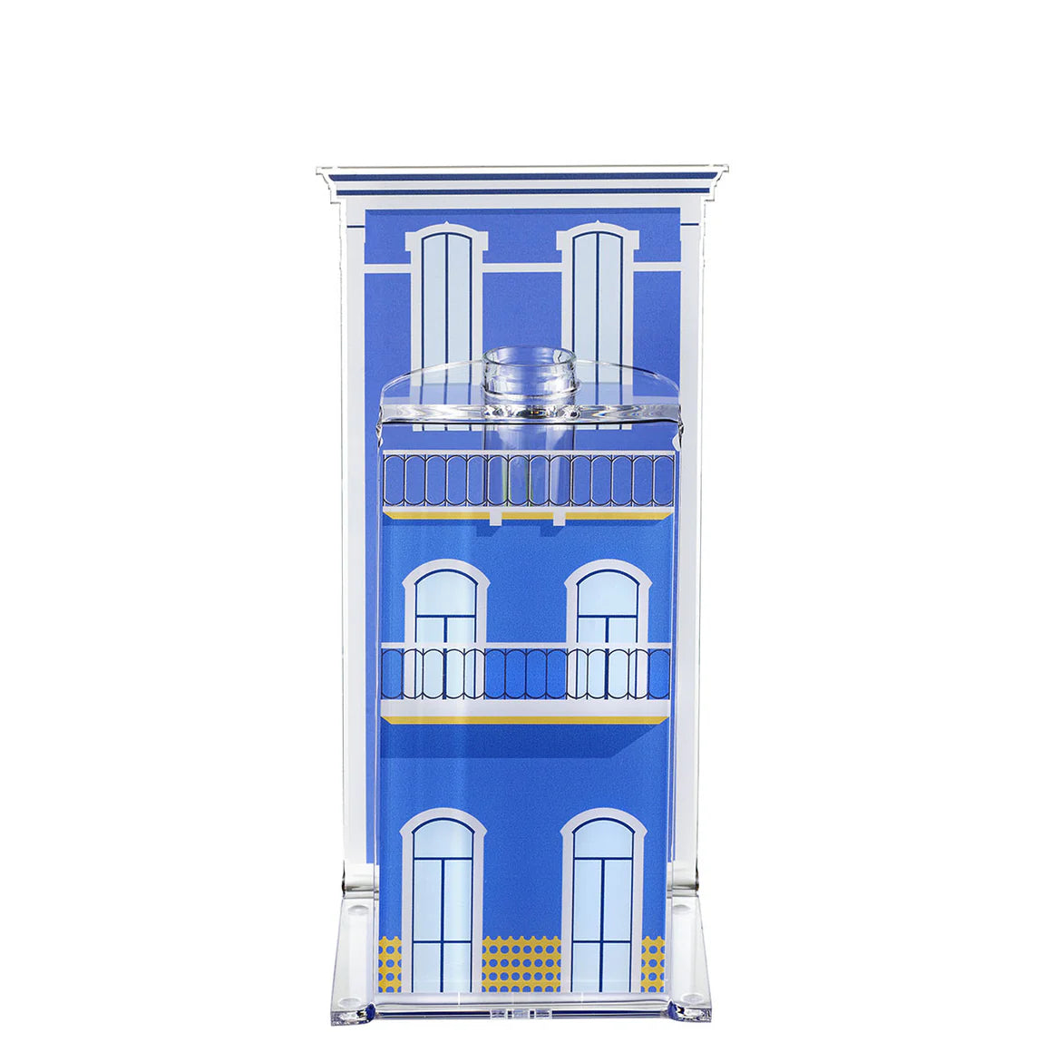 Vaso Blooming City Lisbona Azzurro